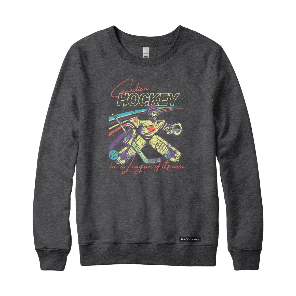 Canadian Hockey Goalie Sweatshirt sold by Black Maple Trading