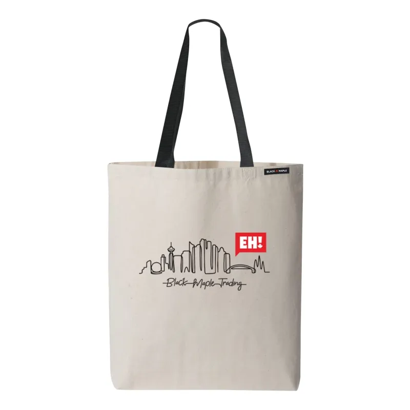 Eh! Vancouver Skyline Tote Bag sold by Black Maple Trading