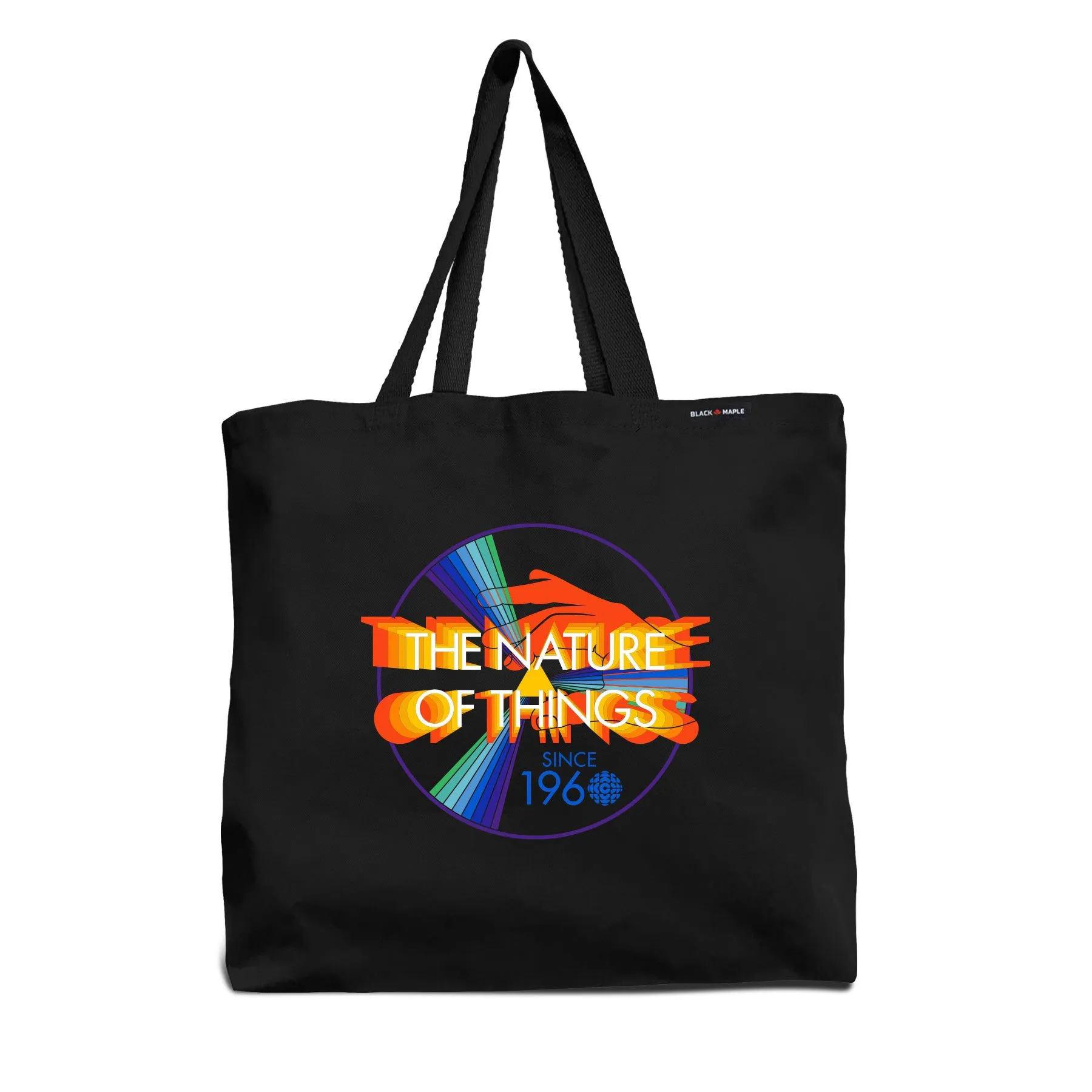 The Nature of Things 1983 TV Intro Tote Bag sold by Black Maple Trading