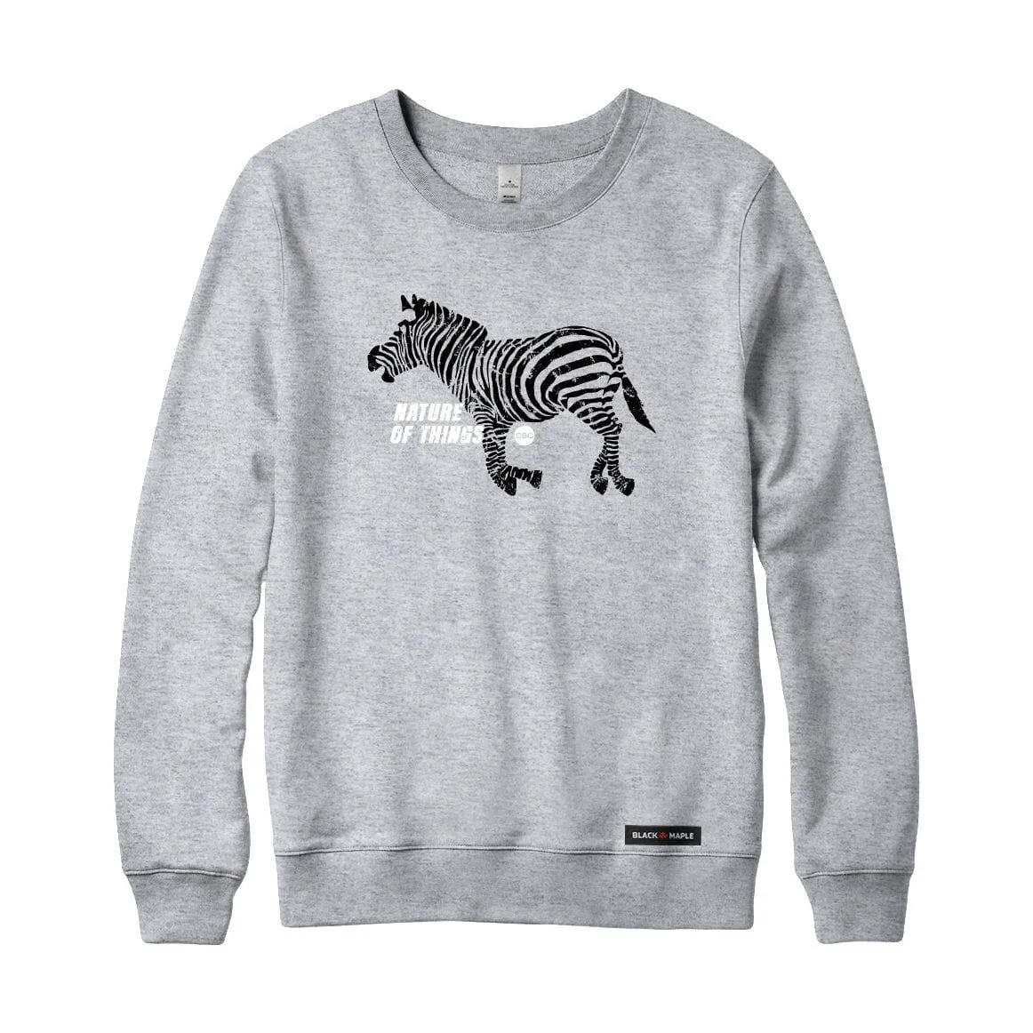 The Nature of things 1966 Zebra Promo Sweatshirt or Hoodie sold by Black Maple Trading product image thumbnail 4