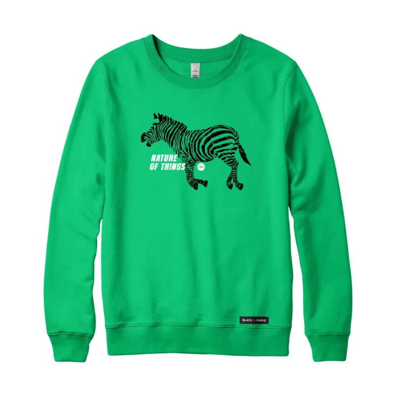 The Nature of things 1966 Zebra Promo Sweatshirt or Hoodie sold by Black Maple Trading
