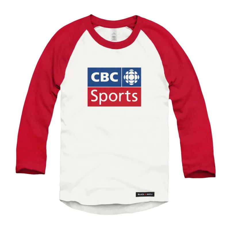1992 CBC Sports Logo Raglan Baseball Shirt sold by Black Maple Trading
