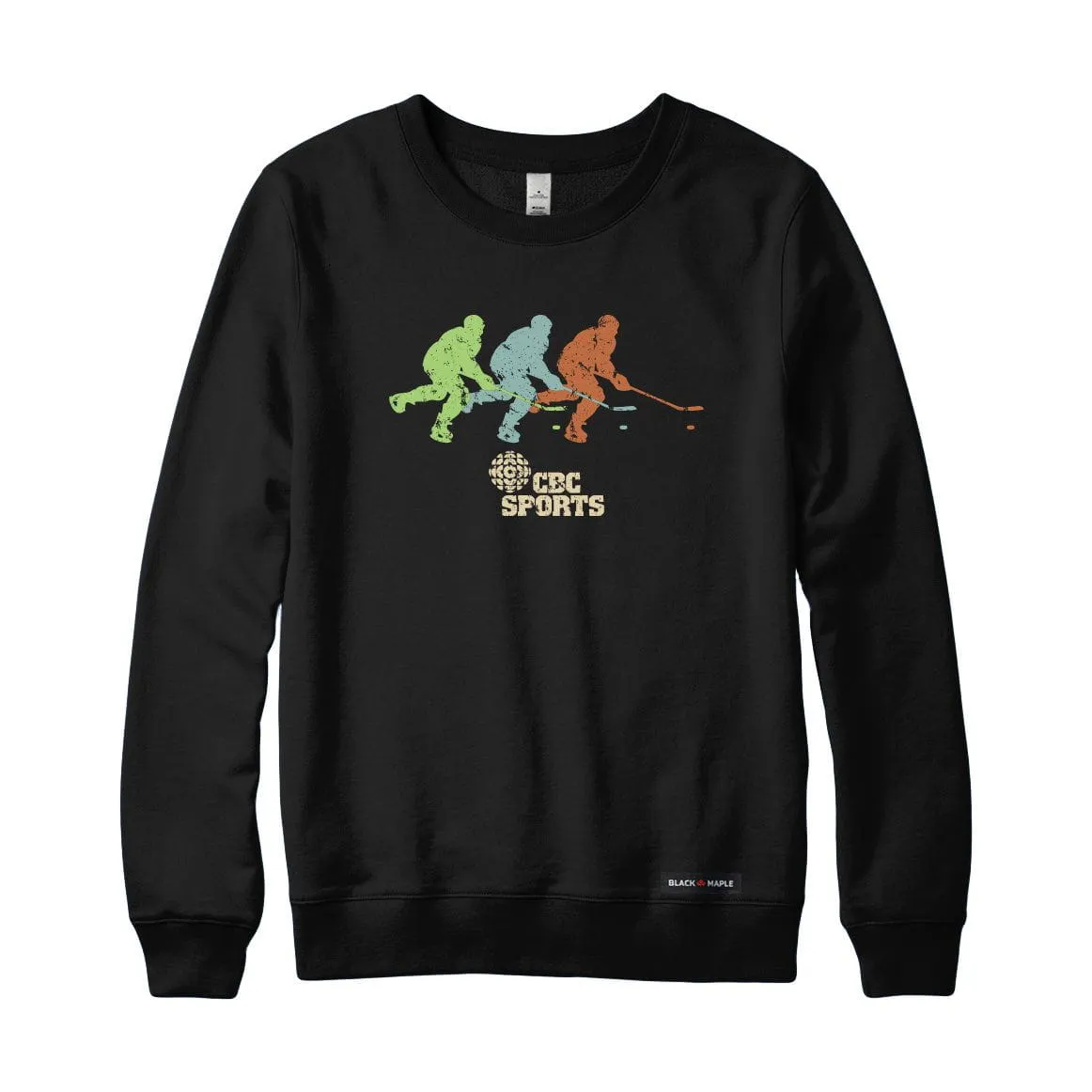 80s Hockey Promo CBC Sports Sweatshirt or Hoodie sold by Black Maple Trading product image thumbnail 3