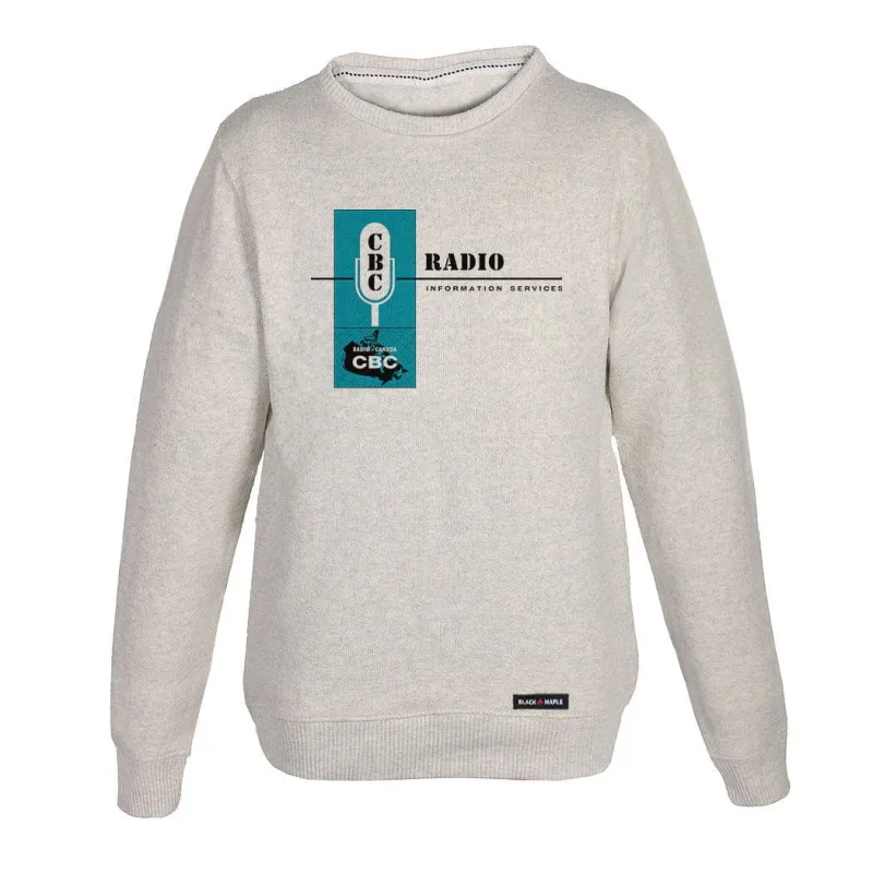CBC Radio Letterhead 1963 Nantucket Sweatshirt or Hoodie sold by Black Maple Trading