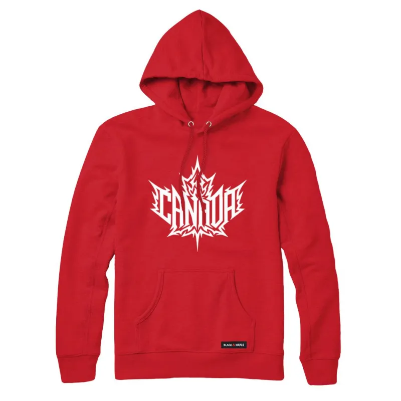 Canada Hardcore Sweatshirt or Hoodie sold by Black Maple Trading