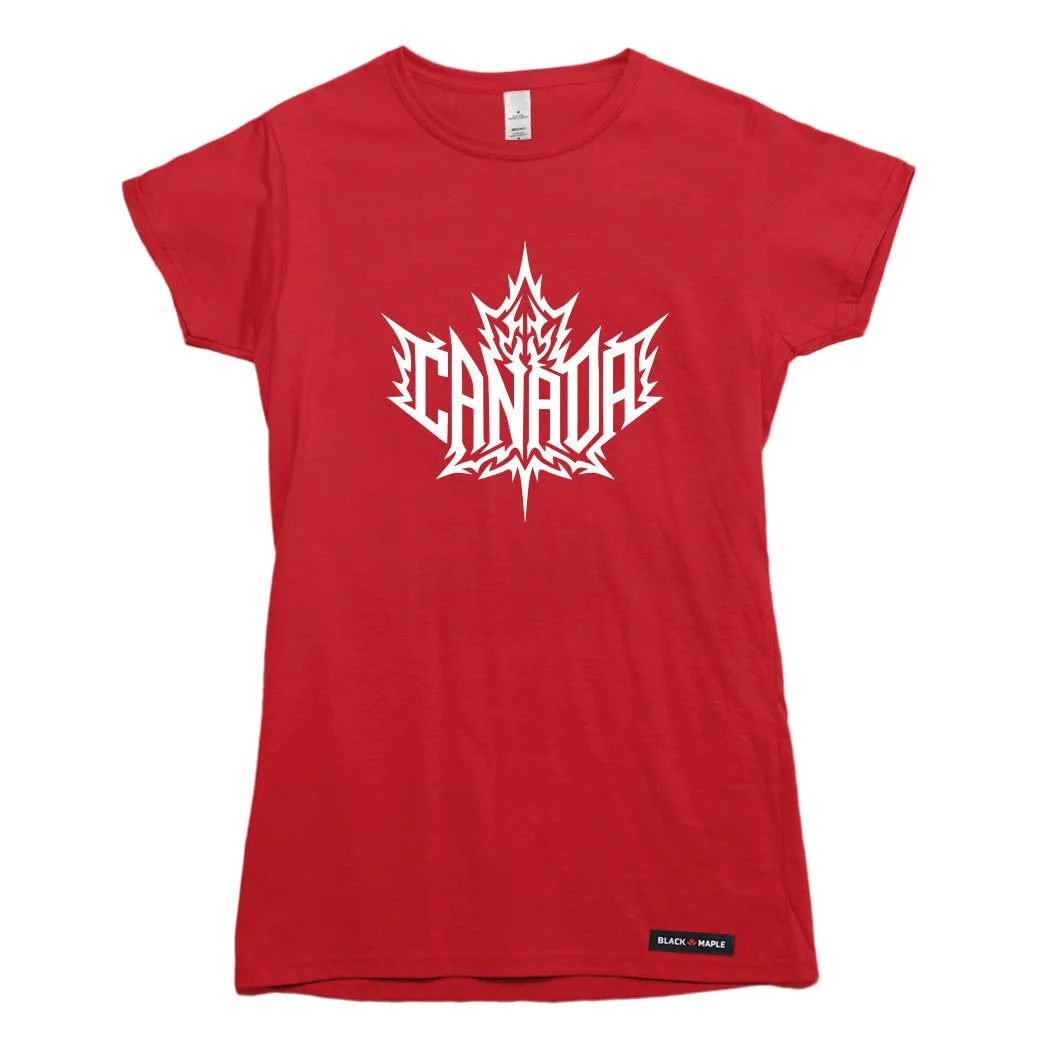 Canada Hardcore T-shirt sold by Black Maple Trading product image thumbnail 3