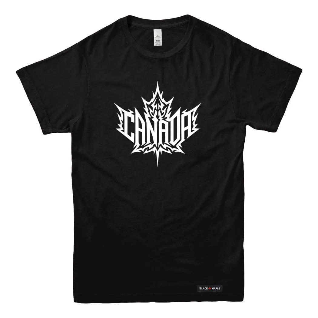 Canada Hardcore T-shirt sold by Black Maple Trading product image thumbnail 4