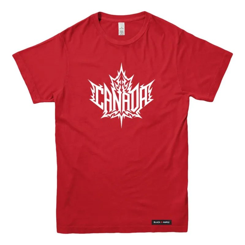 Canada Hardcore T-shirt sold by Black Maple Trading