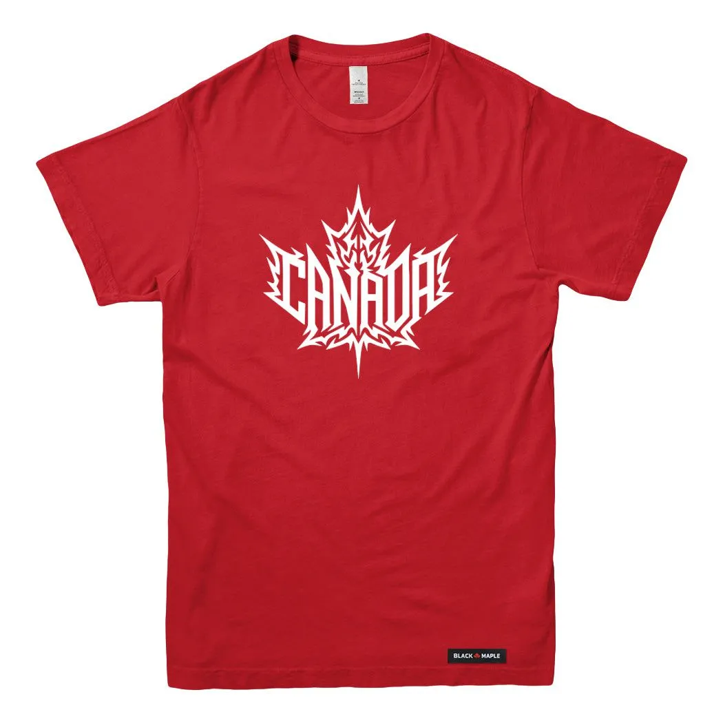 Canada Hardcore T-shirt sold by Black Maple Trading