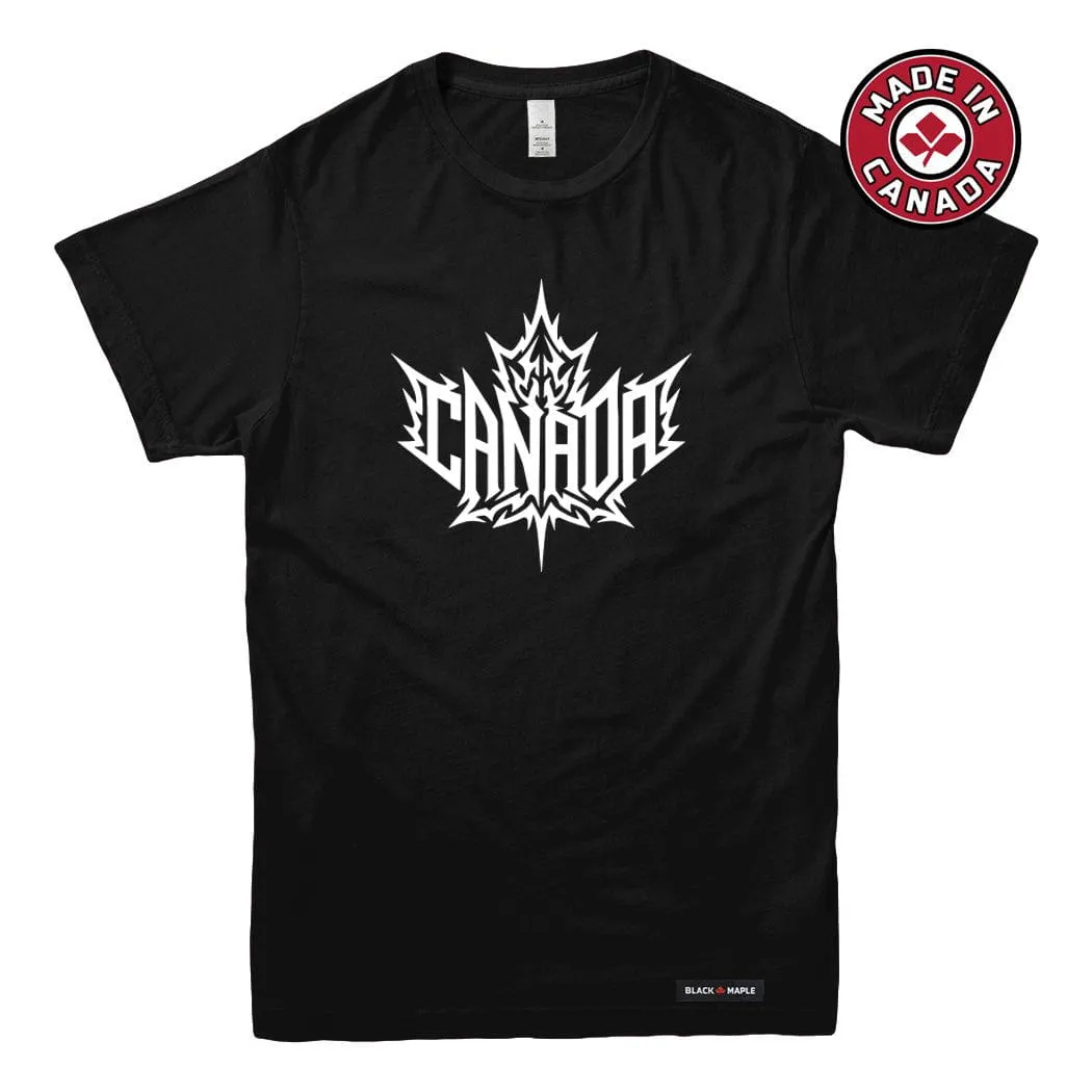 Canada Hardcore T-shirt sold by Black Maple Trading product image thumbnail 5