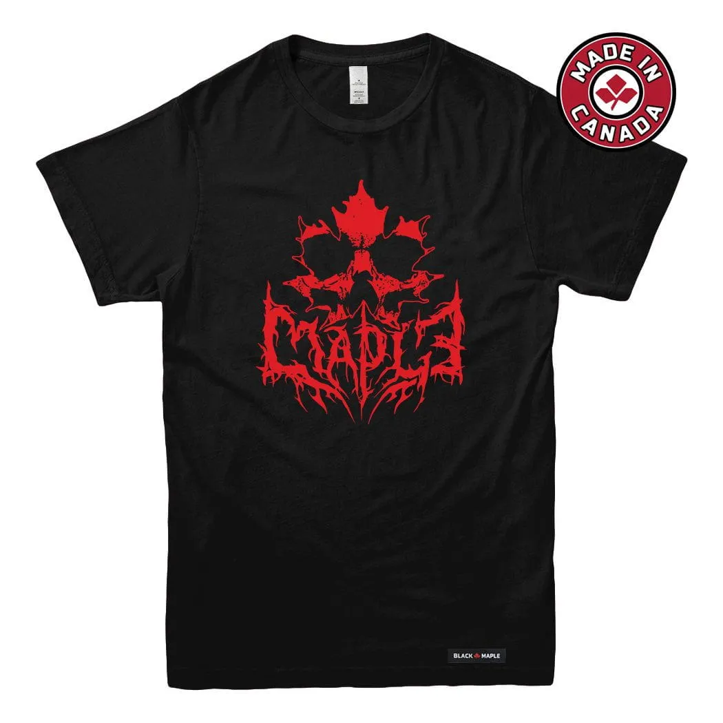 Hardcore Maple T-shirt sold by Black Maple Trading product image thumbnail 3