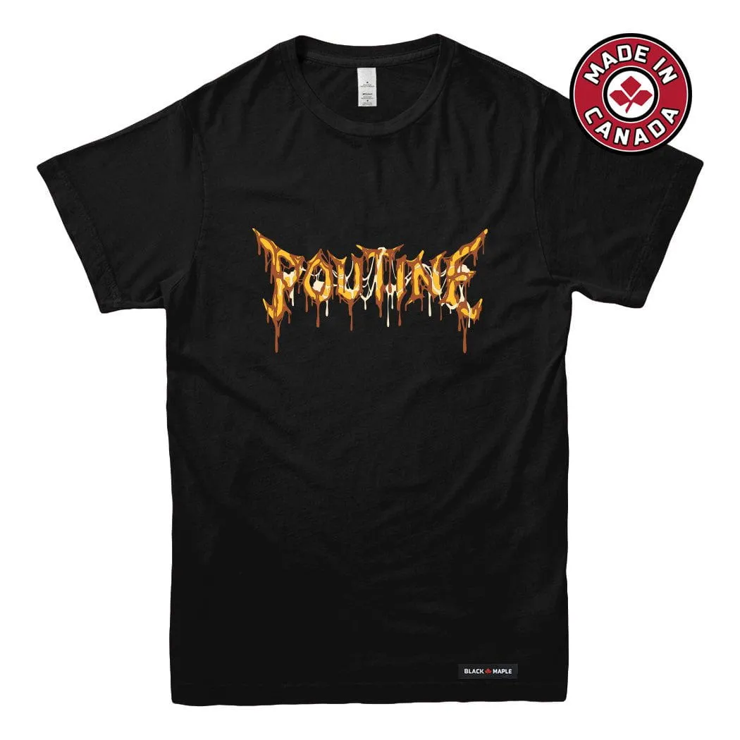 Hardcore Poutine T-shirt sold by Black Maple Trading product image thumbnail 3