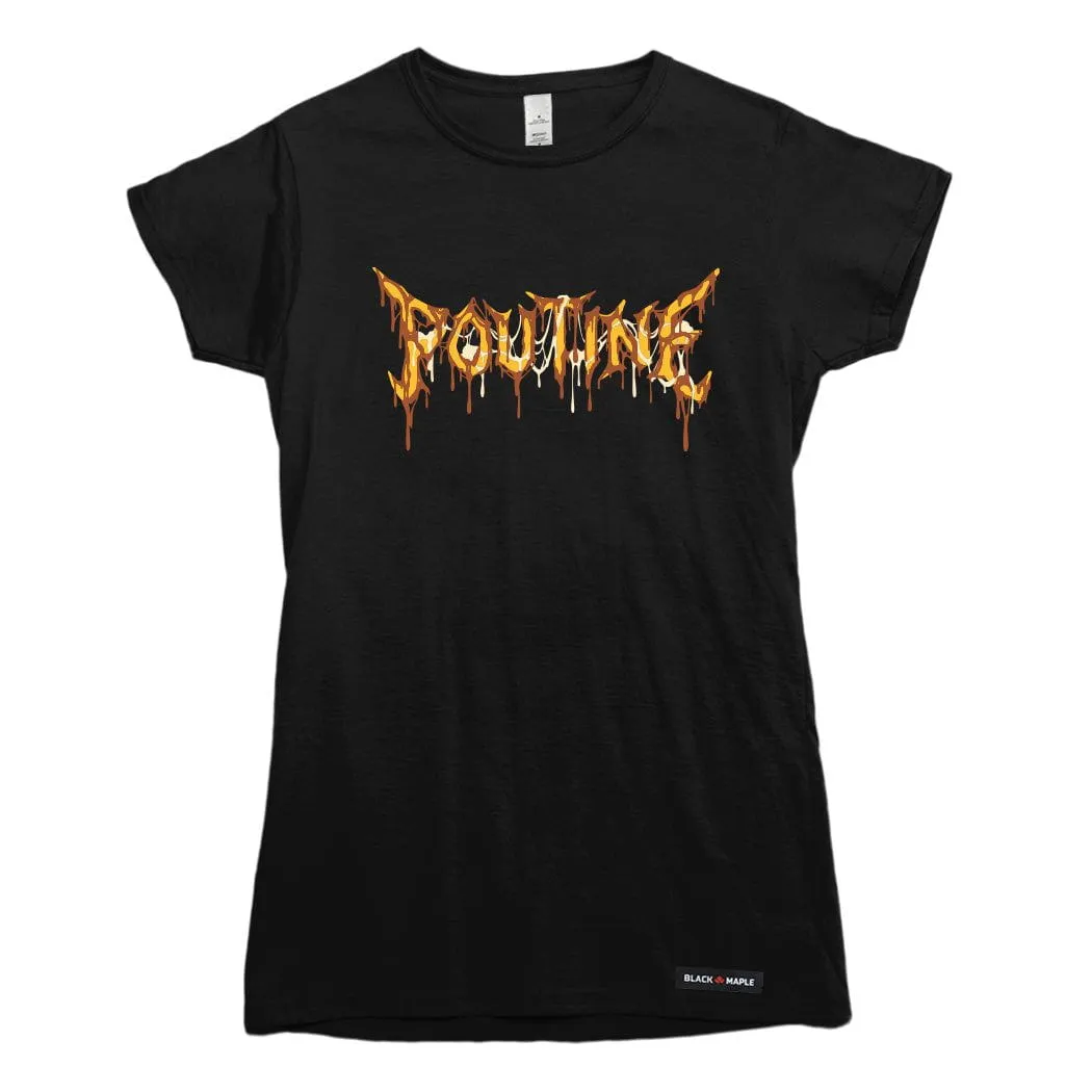 Hardcore Poutine T-shirt sold by Black Maple Trading product image thumbnail 2