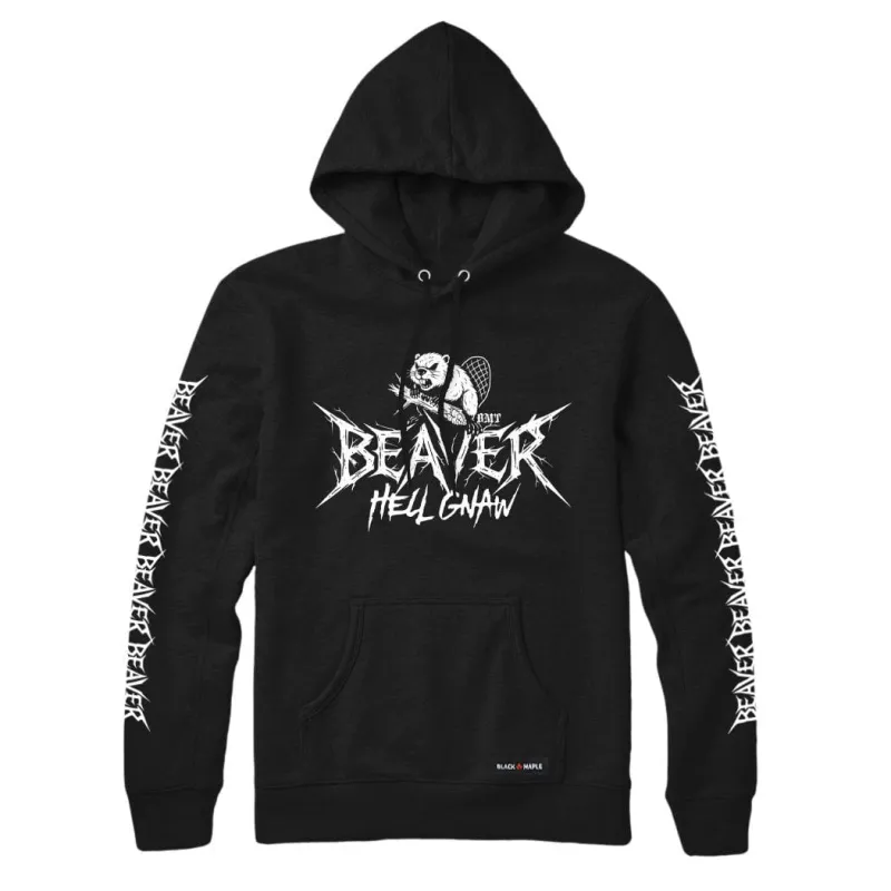 Beaver Hell Gnaw Sweatshirt or Hoodie sold by Black Maple Trading