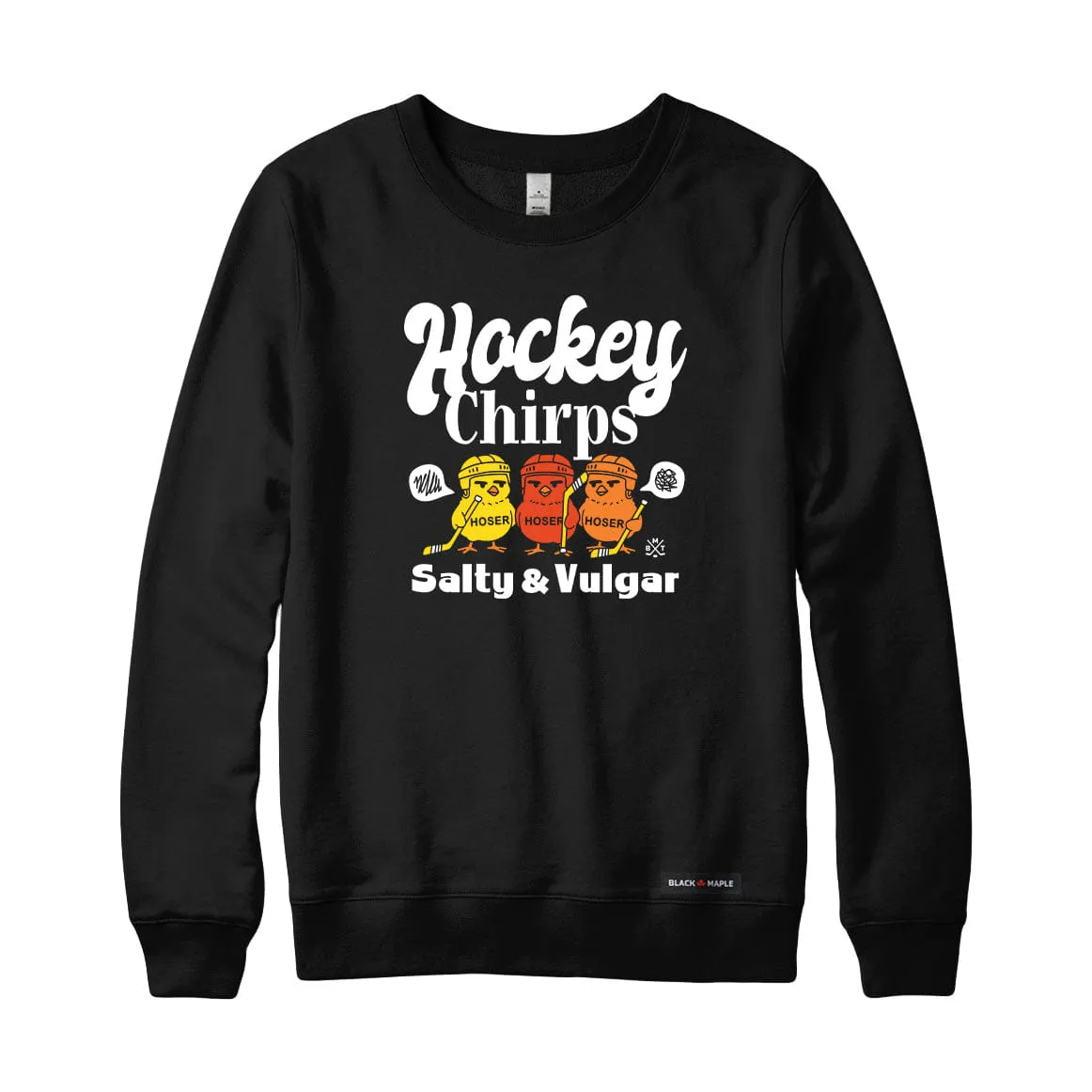 Hockey Chirps Sweatshirt or Hoodie sold by Black Maple Trading product image thumbnail 2