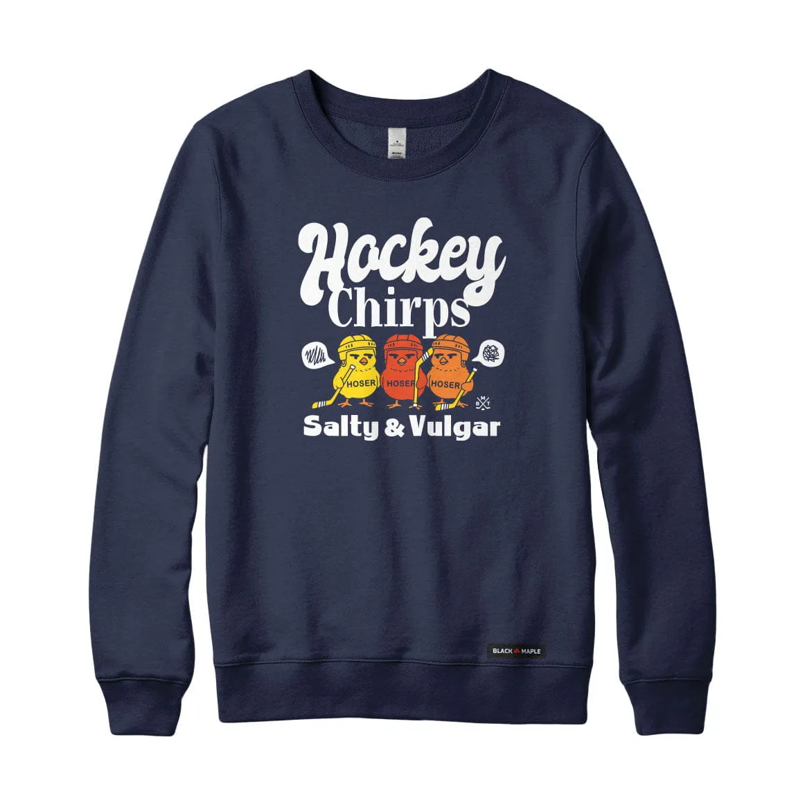 Hockey Chirps Sweatshirt or Hoodie sold by Black Maple Trading product image thumbnail 4