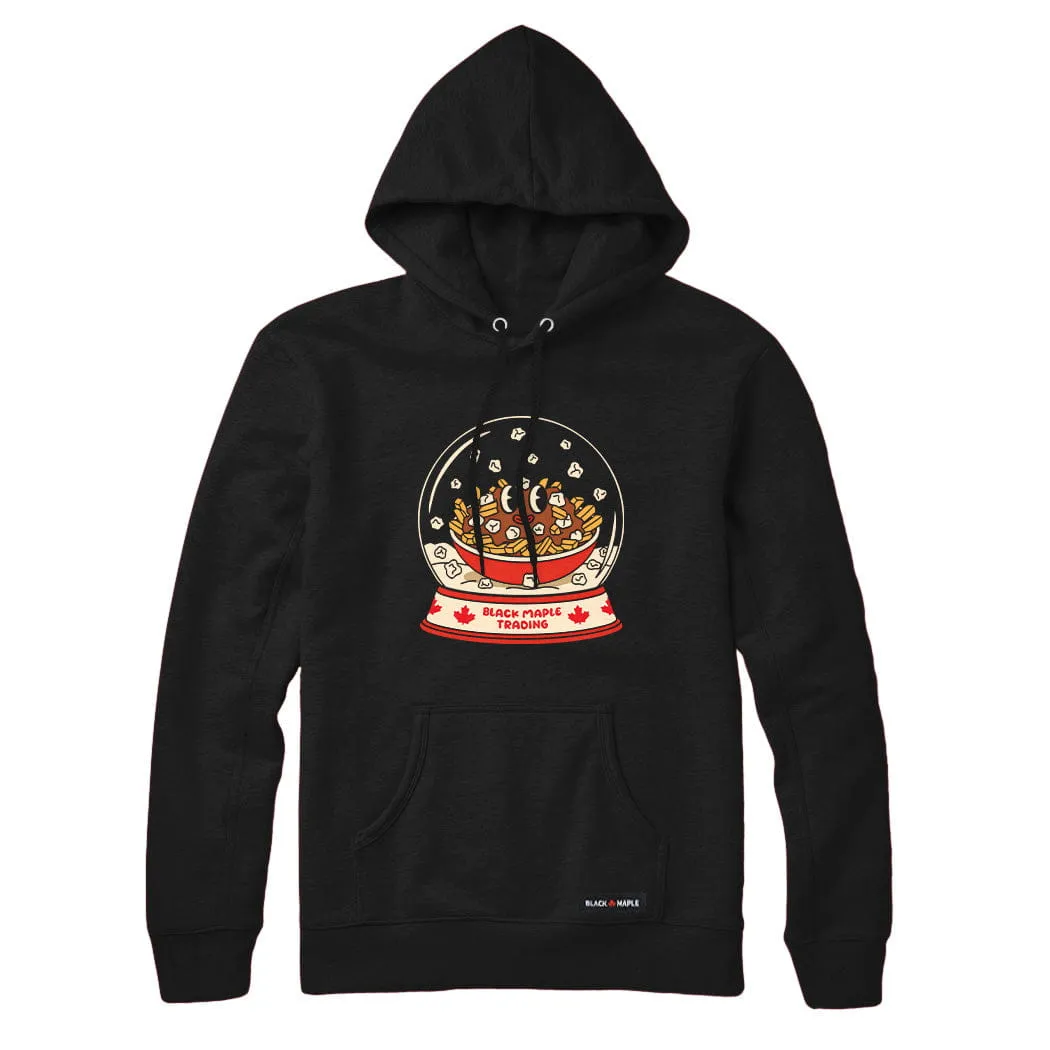 Poutine Snow Globe Sweatshirt or Hoodie sold by Black Maple Trading product image thumbnail 2