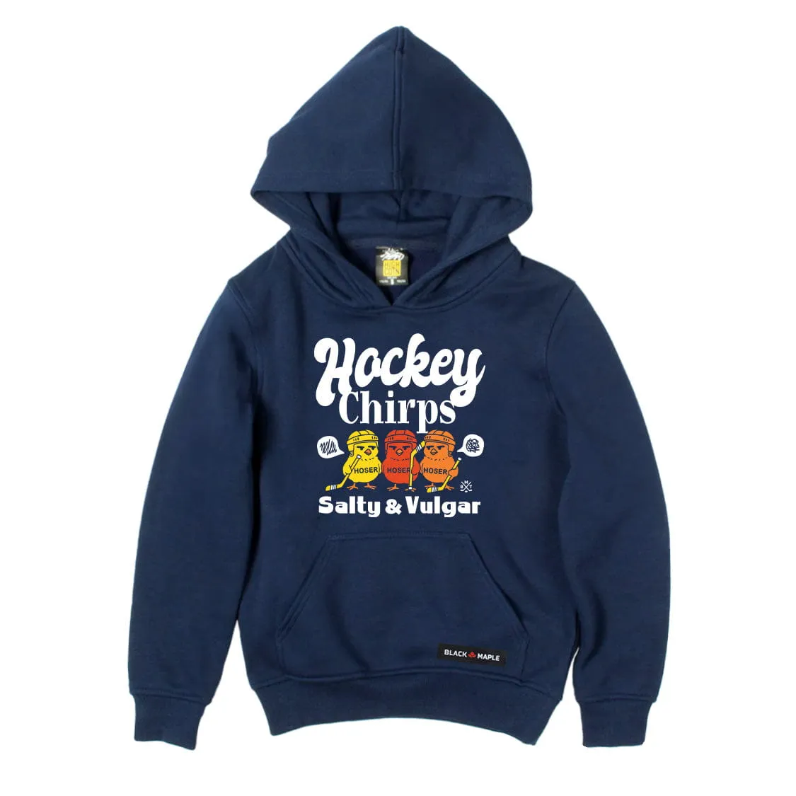 Hockey Chirps Youth Sweatshirt or Hoodie sold by Black Maple Trading product image thumbnail 4