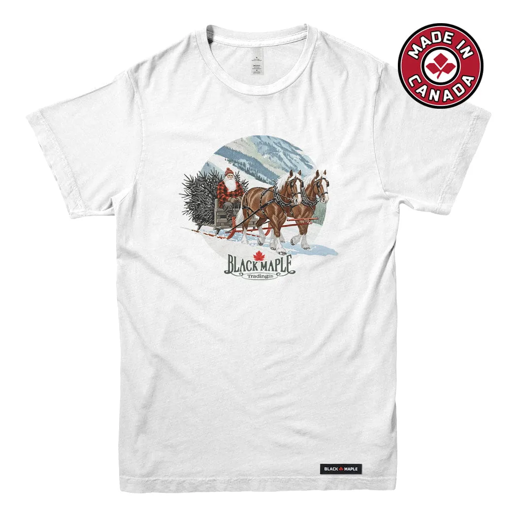 Great White North Delivery T-shirt sold by Black Maple Trading product image thumbnail 4