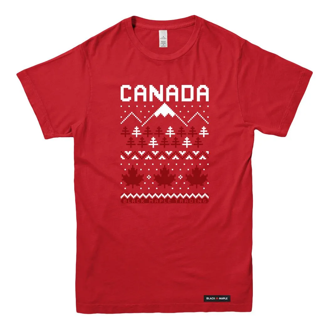Canada Ugly Knitted T-shirt sold by Black Maple Trading product image thumbnail 4