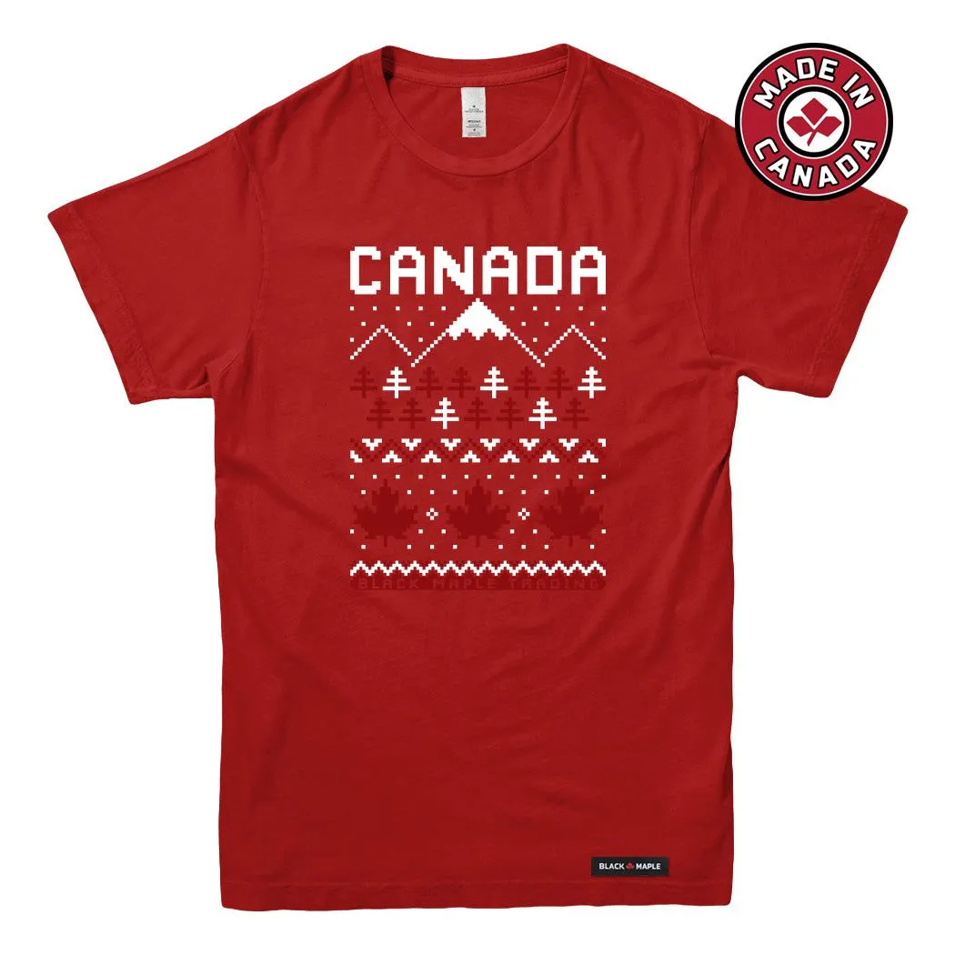 Canada Ugly Knitted T-shirt sold by Black Maple Trading product image thumbnail 5