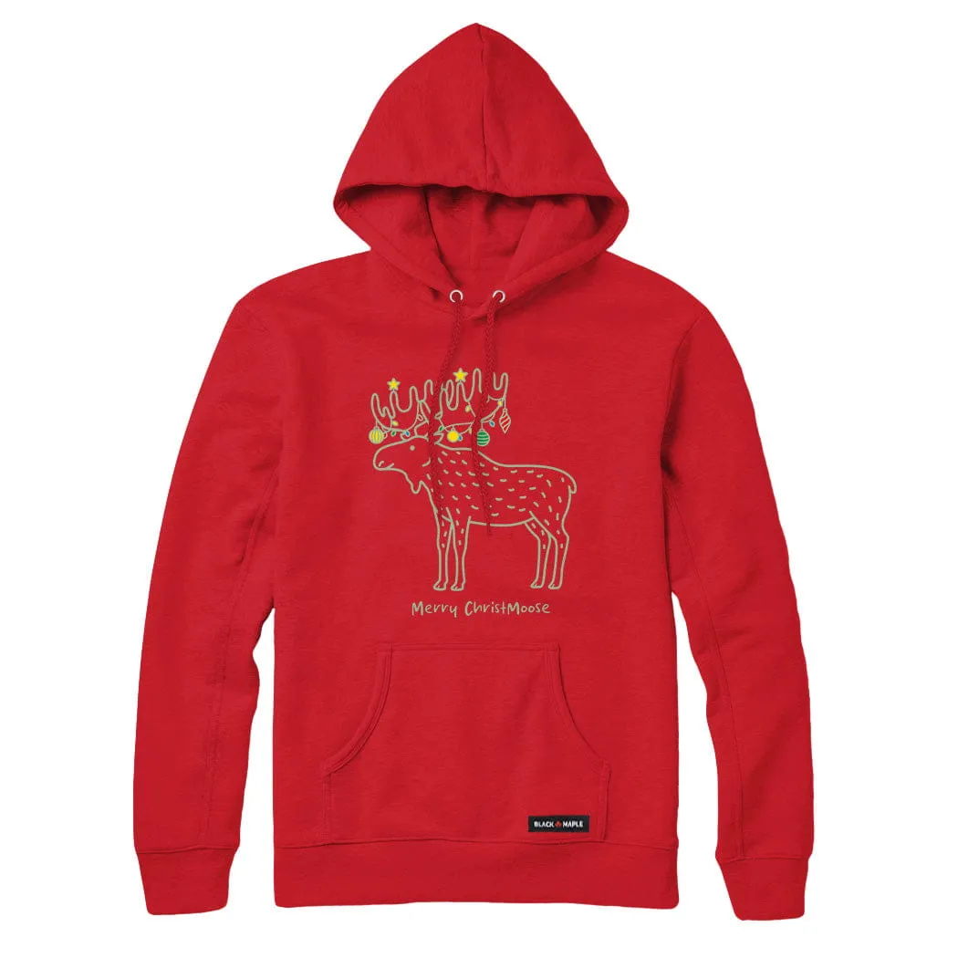 Merry ChristMoose Sweatshirt or Hoodie sold by Black Maple Trading product image thumbnail 4