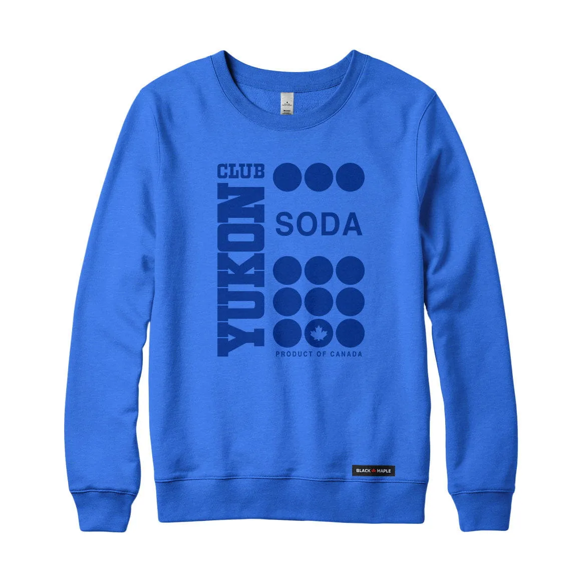 Yukon Club Soda Crewneck Sweatshirt sold by Black Maple Trading