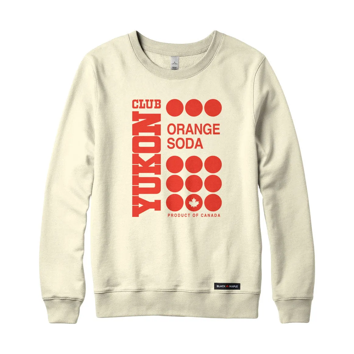 Yukon Club Orange Soda Crewneck Sweatshirt sold by Black Maple Trading