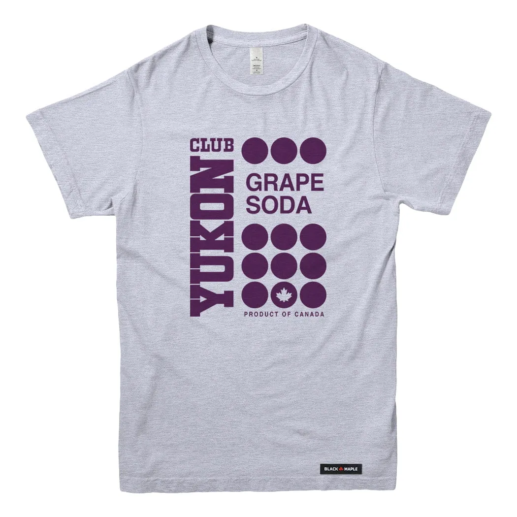 Yukon Club Grape Soda T-shirt sold by Black Maple Trading