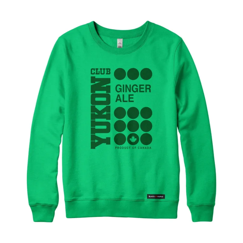 Yukon Club Ginger Ale Crewneck Sweatshirt sold by Black Maple Trading