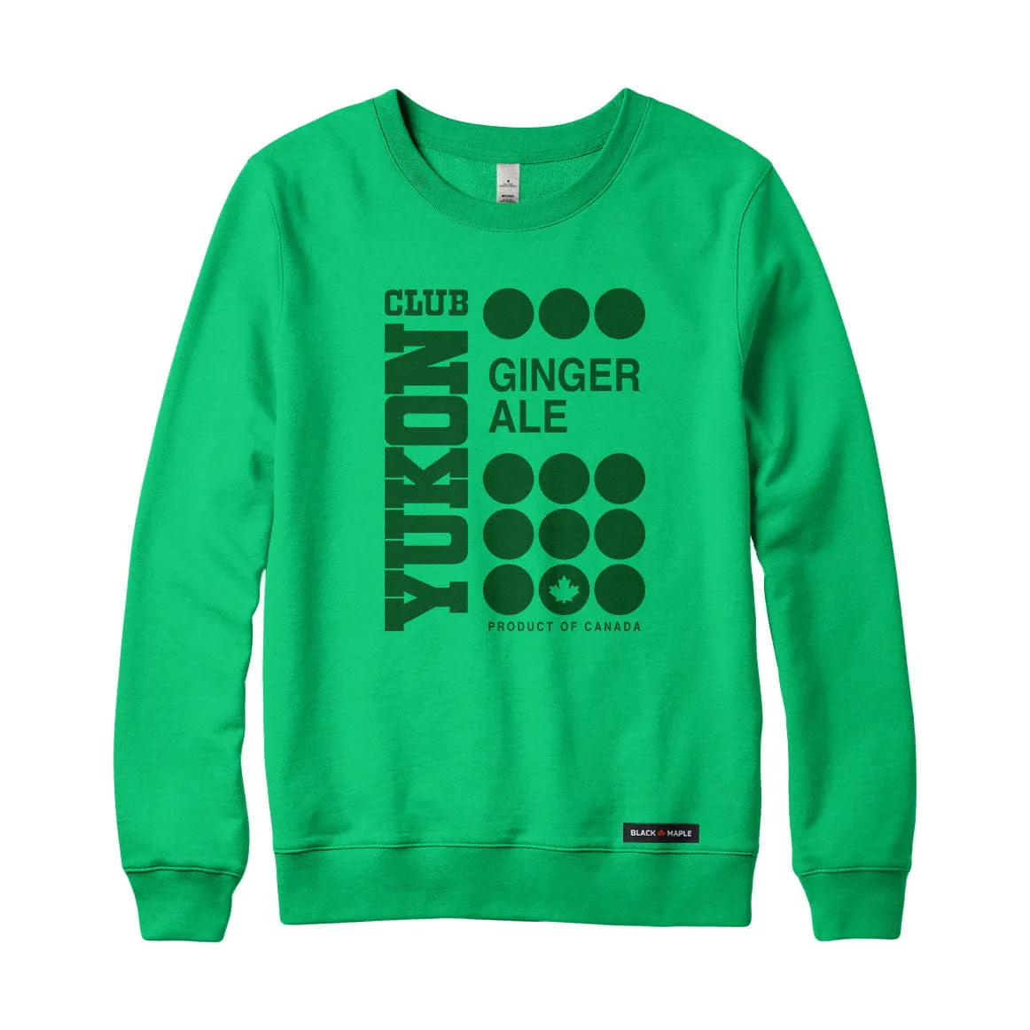 Yukon Club Ginger Ale Crewneck Sweatshirt sold by Black Maple Trading