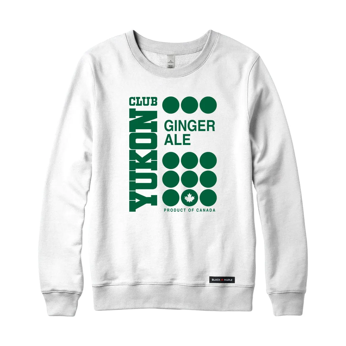 Yukon Club Ginger Ale Crewneck Sweatshirt sold by Black Maple Trading product image thumbnail 2