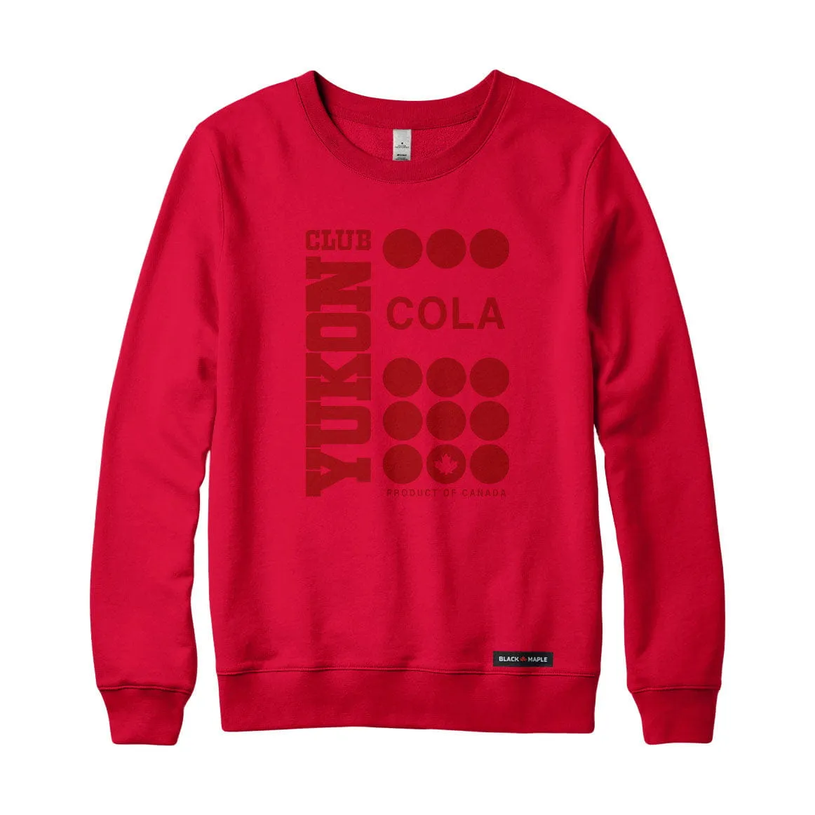 Yukon Club Cola Crewneck Sweatshirt sold by Black Maple Trading product image thumbnail 2