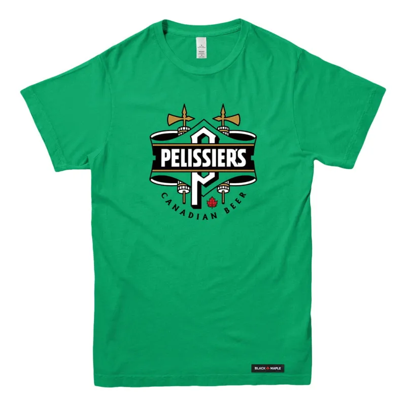 Pelissiers Canadian Beer T-shirt sold by Black Maple Trading