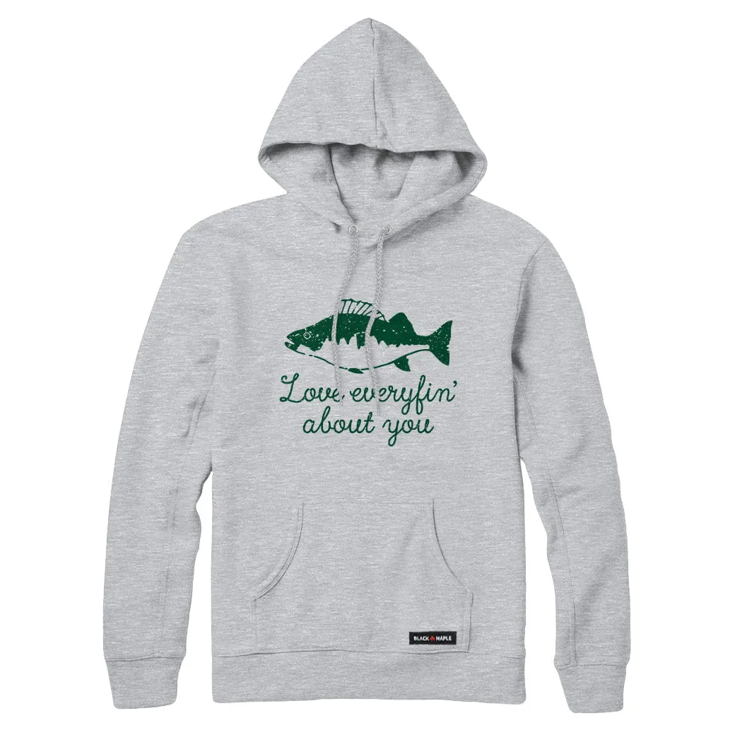 Love Everyfin' about You Fishing Sweatshirt or Hoodie sold by Black Maple Trading product image thumbnail 4