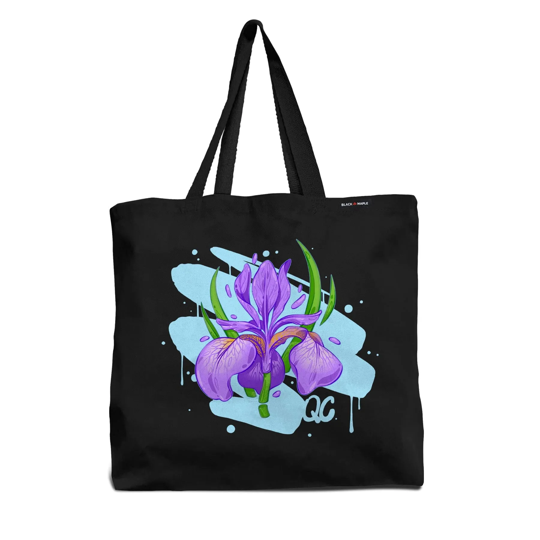 MC Baldassari Blooming in Quebec Tote Bag sold by Black Maple Trading