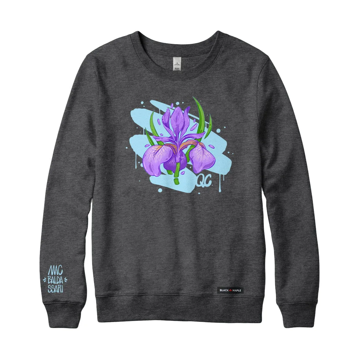 MC Baldassari Blooming in Quebec Sweatshirt or Hoodie sold by Black Maple Trading product image thumbnail 3