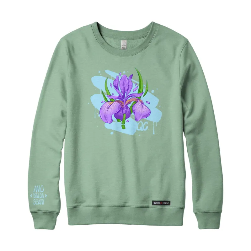 MC Baldassari Blooming in Quebec Sweatshirt or Hoodie made by Black Maple Trading