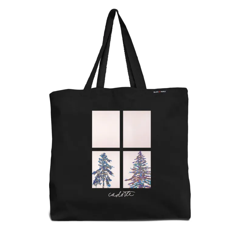 Robert Cadotte Panes of Coniferous 3 Tote Bag made by Black Maple Trading