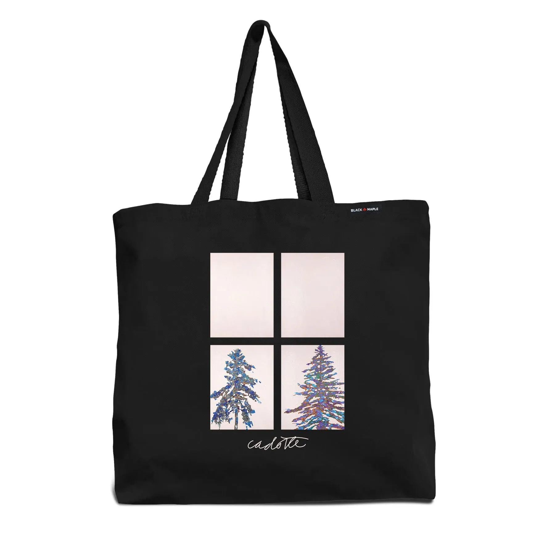 Robert Cadotte Panes of Coniferous 3 Tote Bag sold by Black Maple Trading