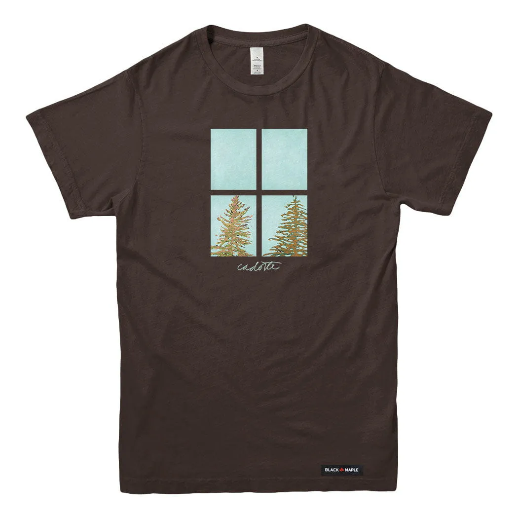 Robert Cadotte Panes of Coniferous 2 T-shirt sold by Black Maple Trading product image thumbnail 4