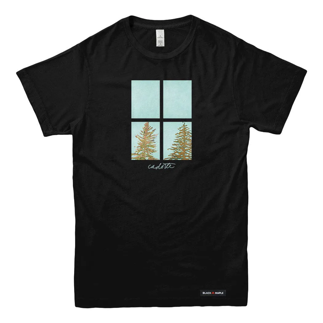 Robert Cadotte Panes of Coniferous 2 T-shirt sold by Black Maple Trading product image thumbnail 2