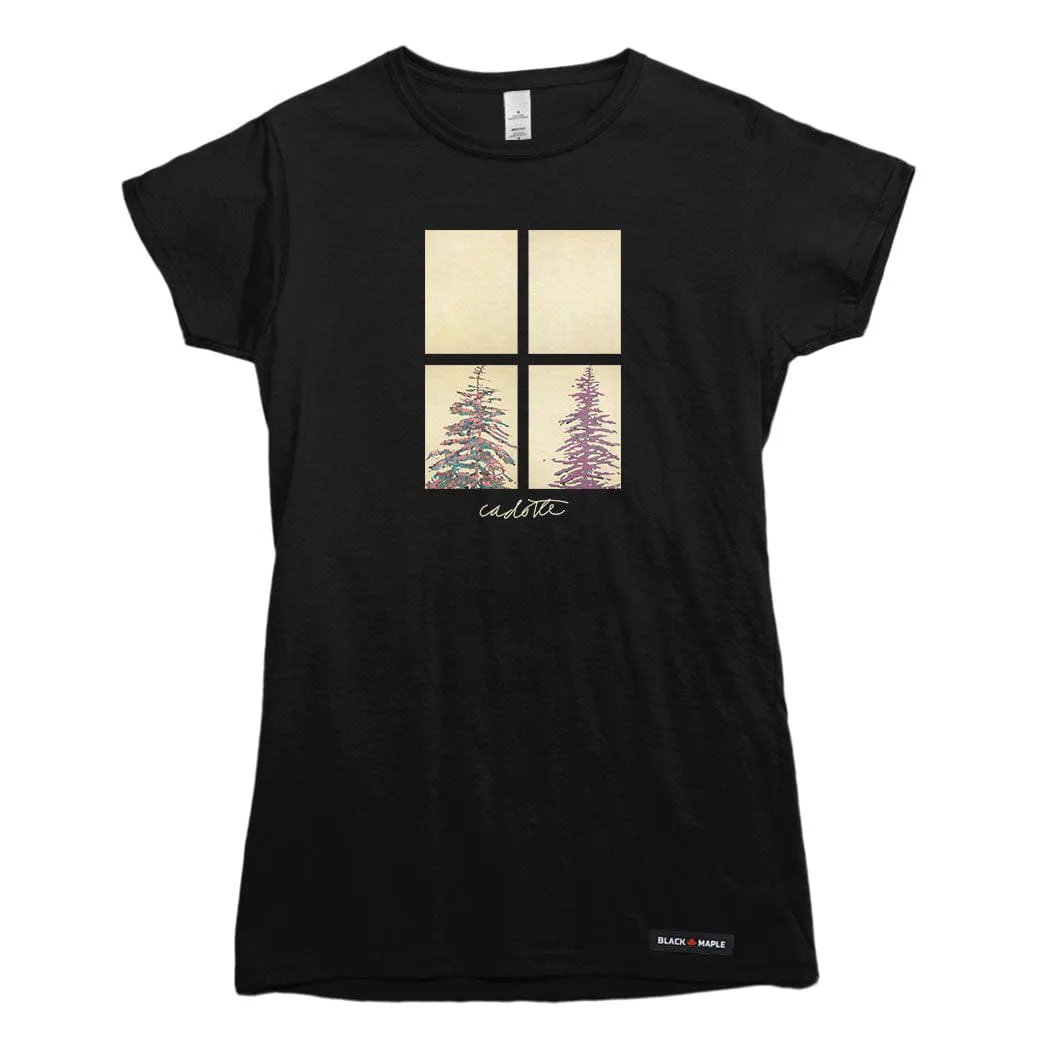 Robert Cadotte Panes of Coniferous 1 T-shirt sold by Black Maple Trading product image thumbnail 2