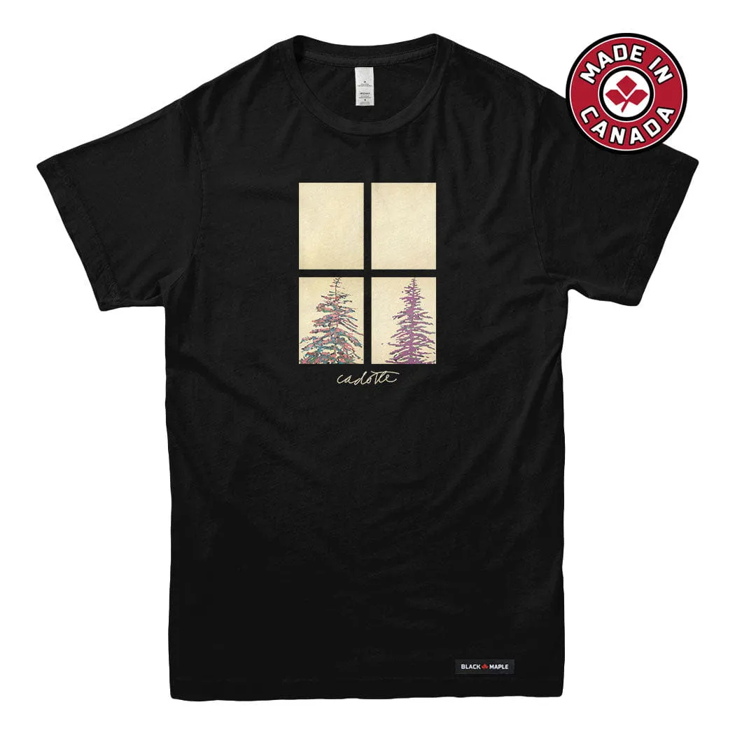 Robert Cadotte Panes of Coniferous 1 T-shirt sold by Black Maple Trading product image thumbnail 4