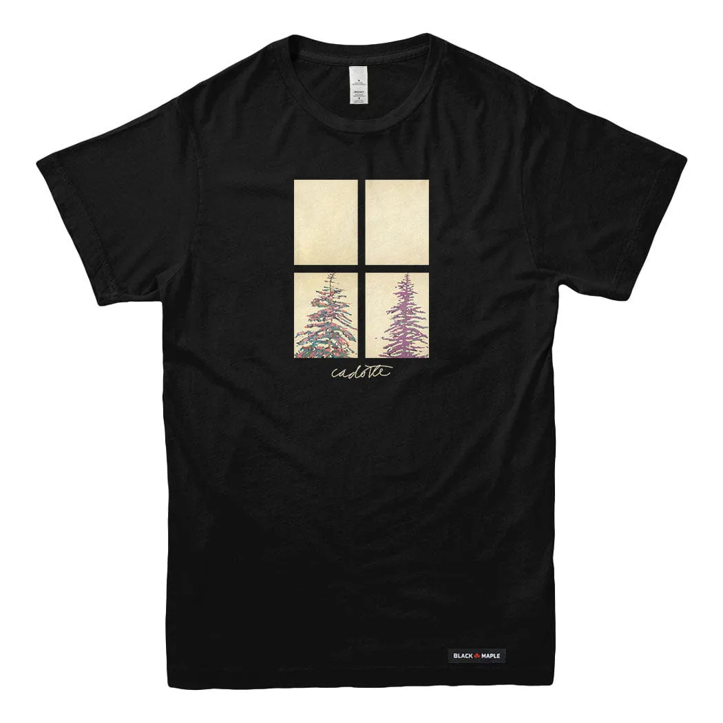 Robert Cadotte Panes of Coniferous 1 T-shirt sold by Black Maple Trading product image thumbnail 3