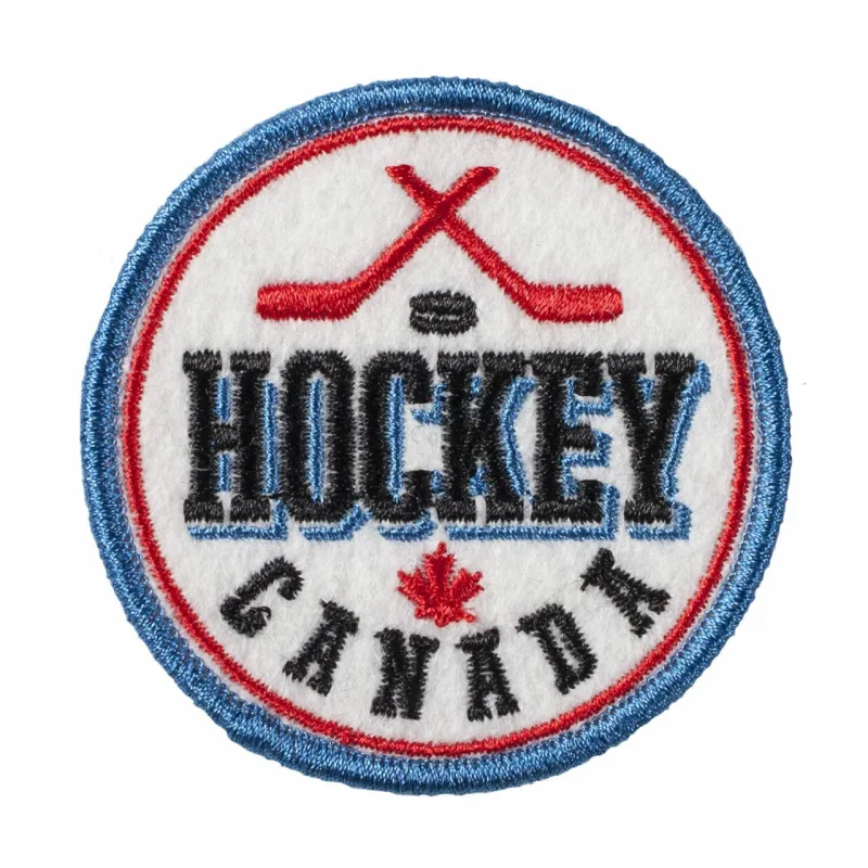 Hockey Canada Iron On Patch made by Black Maple Trading