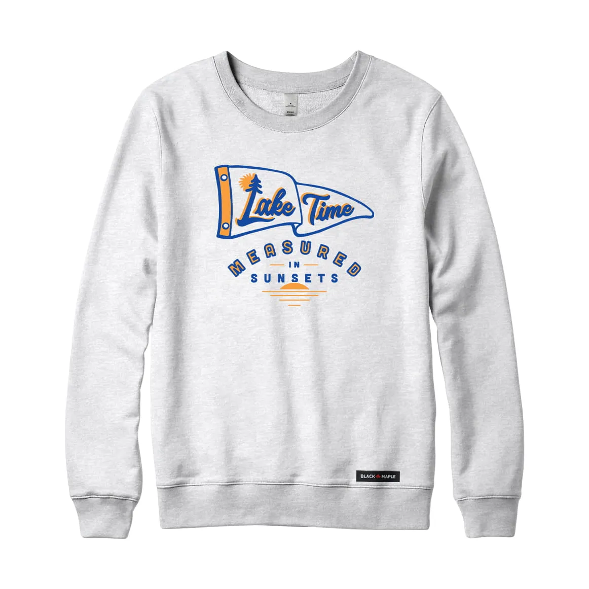 Lake Time Sunsets Sweatshirt or Hoodie sold by Black Maple Trading product image thumbnail 3