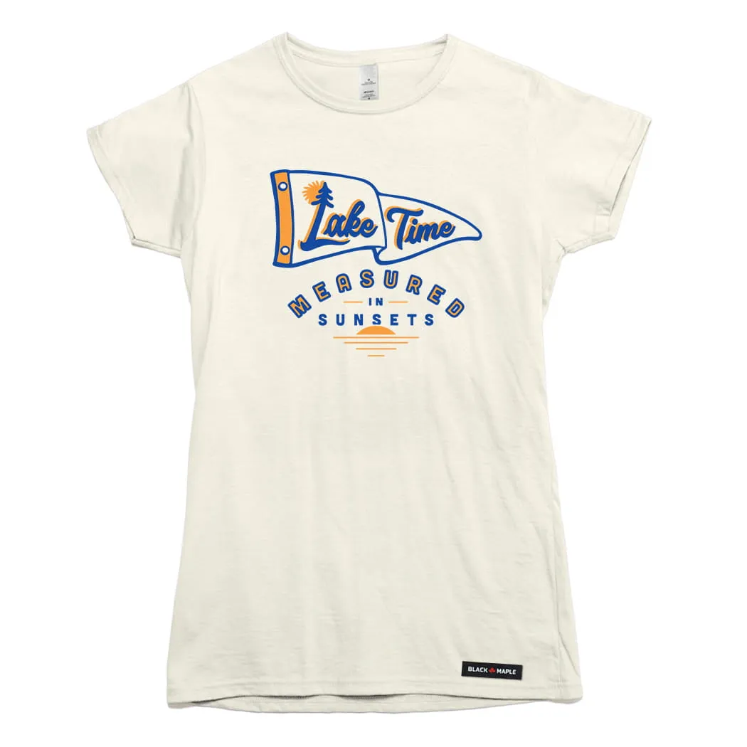 Lake Time Sunsets T-shirt sold by Black Maple Trading