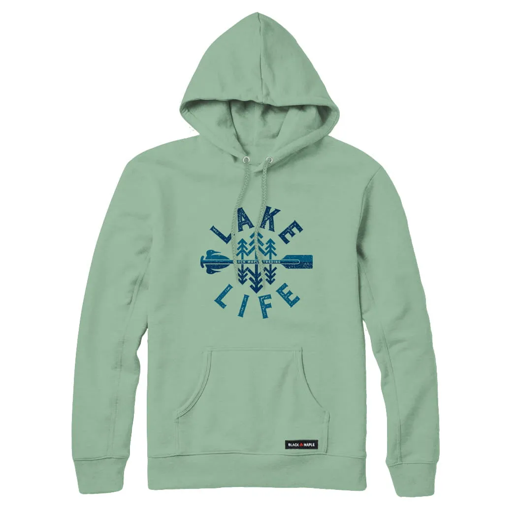 Lake Life Reflection Sweatshirt or Hoodie sold by Black Maple Trading