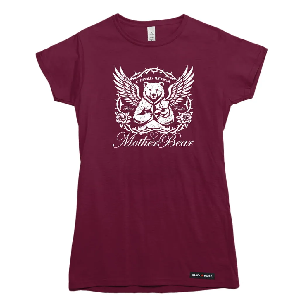 Hardcore Mother Bear T-shirt sold by Black Maple Trading